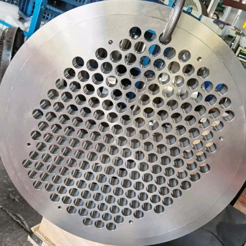 Tube sheets for heat exchangers Tube sheets for heat exchangers